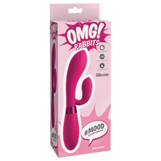 / OMG! Rabbits - Clitoral Arm Vibrator (Pink)