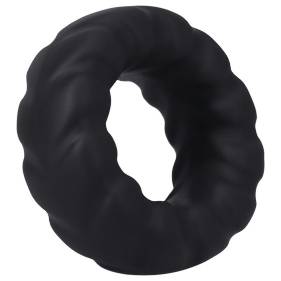 Doc Johnson Fat Tire - Thick Black Silicone Cock Ring