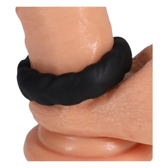 Doc Johnson Fat Tire - Thick Cock Ring (Black)