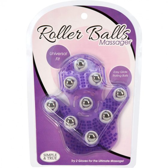 Massage Roller Balls Attachment - Purple