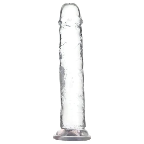 Addiction Crystal - Suction Cup Dildo (Transparent) - 20cm