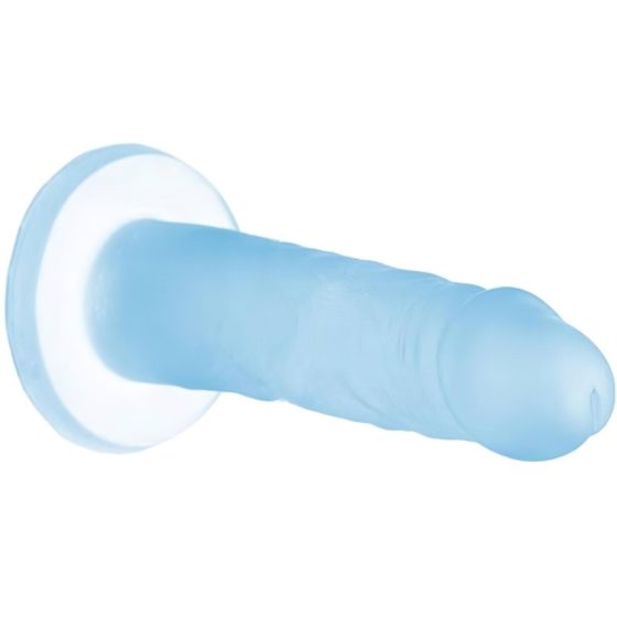 Addiction Silicone Dildo with Base (Blue)