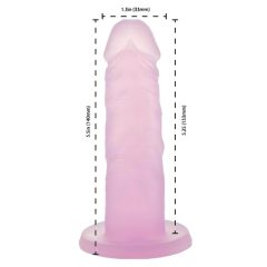 Addiction Cocktails - Sturdy Silicone Dildo (Pink)