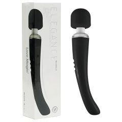   Elegant Love Magic Wand - Rechargeable Massager Vibrator (Black)