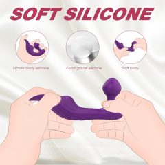   Sex HD Chomper - waterproof clitoral and anal vibrator (purple)