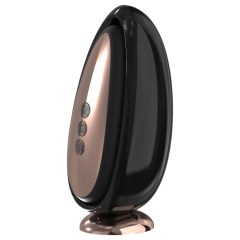 Sex HD Mirror - Warming Licking Vibrator (Black)