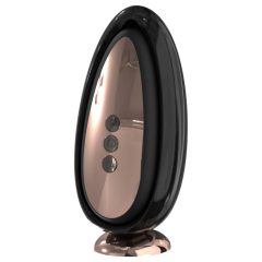 Sex HD Mirror - Warming Licking Vibrator (Black)