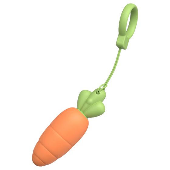 Vibrant Delight Carrot Massager (Orange)