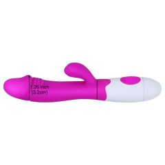   Pretty Love Snappy - Waterproof G-spot Vibrator with Clitoral Arm (Purple)