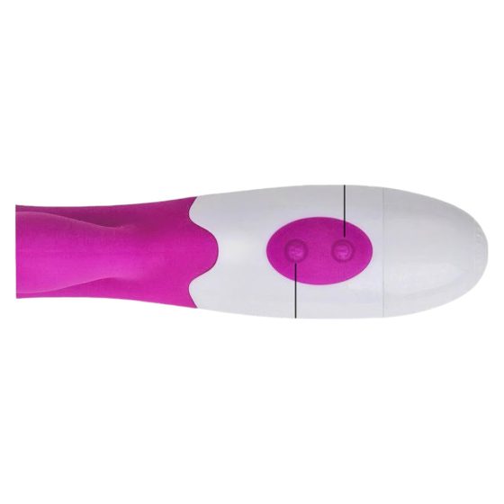 Pretty Love Snappy - Waterproof G-spot Vibrator with Clitoral Arm (Purple)