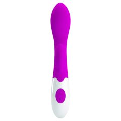   Pretty Love Brighty - Waterproof G-Spot Vibrator with Clitoral Arm (Purple)