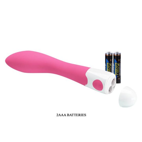 Pretty Love Bishop - Waterproof G-Spot Vibrator (Pink-White)