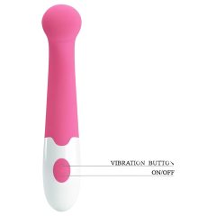 Pretty Love Charles - Waterproof G-spot Vibrator (Pink)