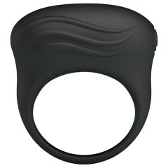   Pretty Love Bertram - Waterproof, Vibrating Cock Ring (Black)