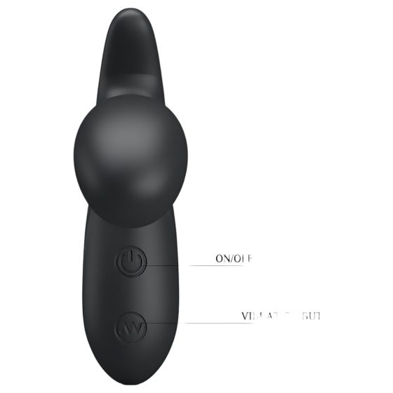 Pretty Love Backie - Prostate Vibrator (Black)