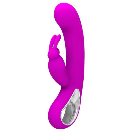 Pretty Love Webb - Rechargeable, Waterproof Vibrator with Clitoral Stimulator (Pink)