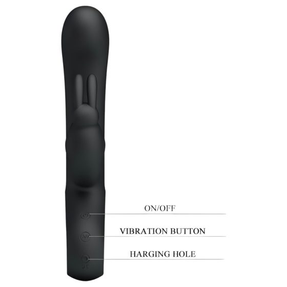 Pretty Love Webb - Waterproof, Clitoral Arm Vibrator (Black)