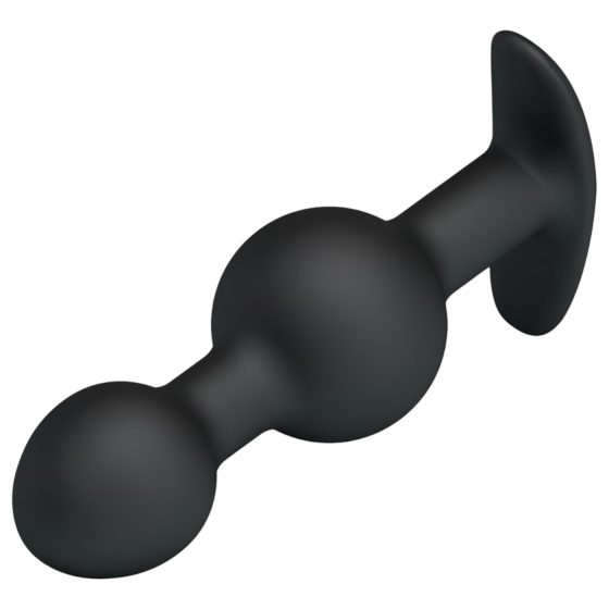 Pretty Love - Internal Ball Anal Dildo (Black)