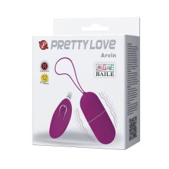 Pretty Love Arvin - Radio Controlled Vibrating Egg (Pink)