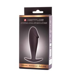 Pretty Love Anal Stimulation Plug - anal plug (black)