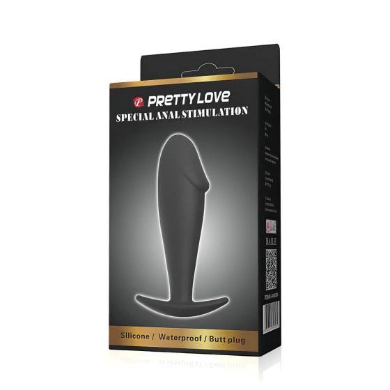 Pretty Love Black Anal Stimulation Plug""