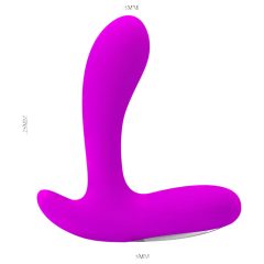 Pretty Love Backie - Prostate Vibrator (Pink)