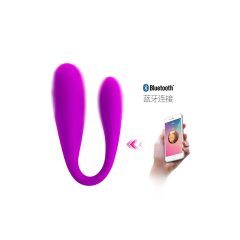   Pretty Love August - Rechargeable, Smart G-spot and Clitoral Vibrator (Pink)