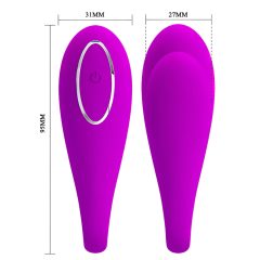   Pretty Love August - Rechargeable, Smart G-spot and Clitoral Vibrator (Pink)