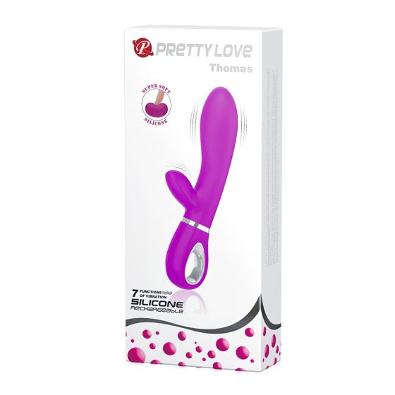 Pretty Love Thomas - Rechargeable Clitoral Vibrator (Pink)