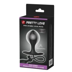   Pretty Love - inflatable anal dilator with inner ball (black)