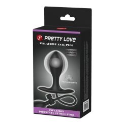   Pretty Love - Inflatable Anal Expander with Inner Ball (Black)