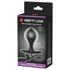   Pretty Love - Inflatable Anal Expander with Inner Ball (Black)