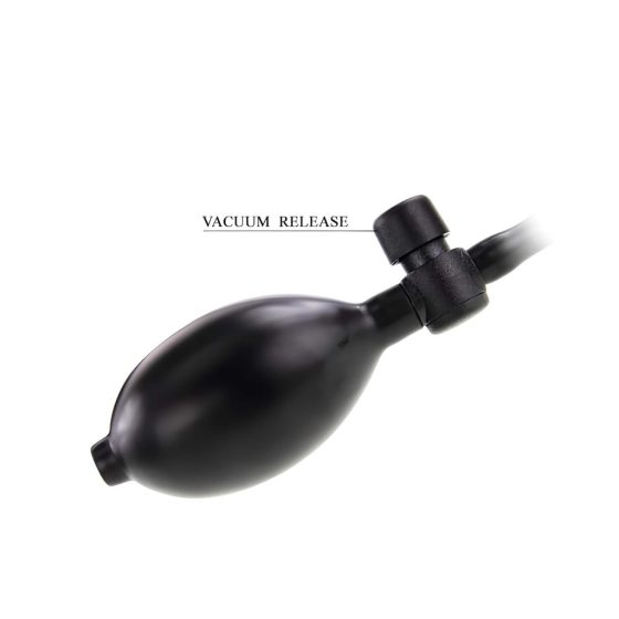 Pretty Love - Inflatable Anal Expander with Inner Ball (Black)