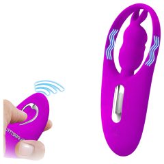   Pretty Love Wild Rabbit - Rechargeable, Wireless Bunny Clitoral Stimulator (Pink)