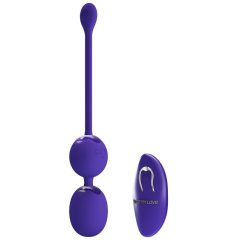   Pretty Love Willie Youth - Radio-Controlled Anal Beads (Purple)