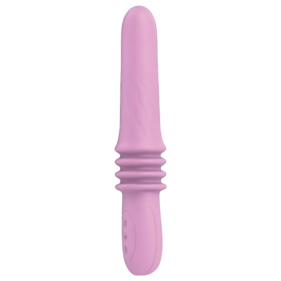 Pretty Love Susie - Rechargeable, Waterproof Thrusting Vibrator (Pink)