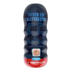   Pretty Love Vacuum Cup - Realistic Butt Masturbator (Natural)