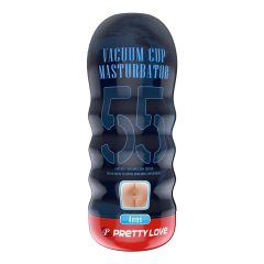   Pretty Love Vacuum Cup - Realistic Butt Masturbator (Natural)