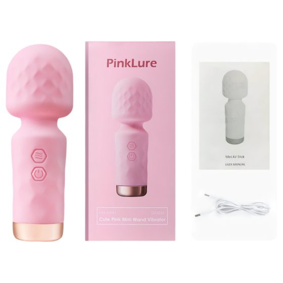 Vibeconnect - Rechargeable Waterproof Mini Vibrator (Pink)