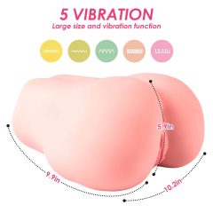 Vibeconnect - Smart Torso Masturbator (Natural)