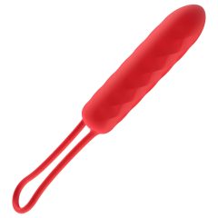   Vibeconnect Faith - Rechargeable, Waterproof Stick Vibrator (Red)