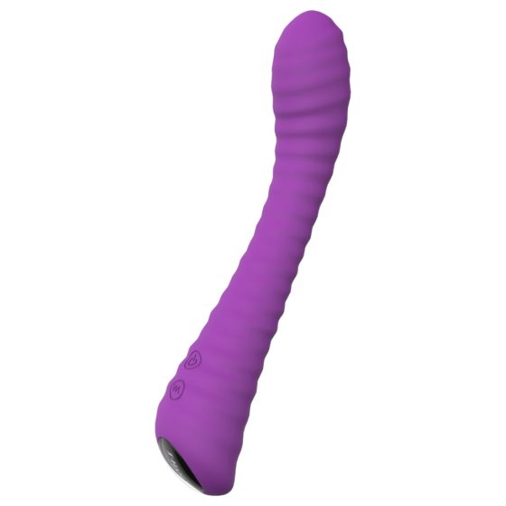 Sunshine HD - Rechargeable Textured G-spot Vibrator (Purple)