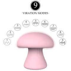 HD Mushroom - Rechargeable Facial Massager (Pink)