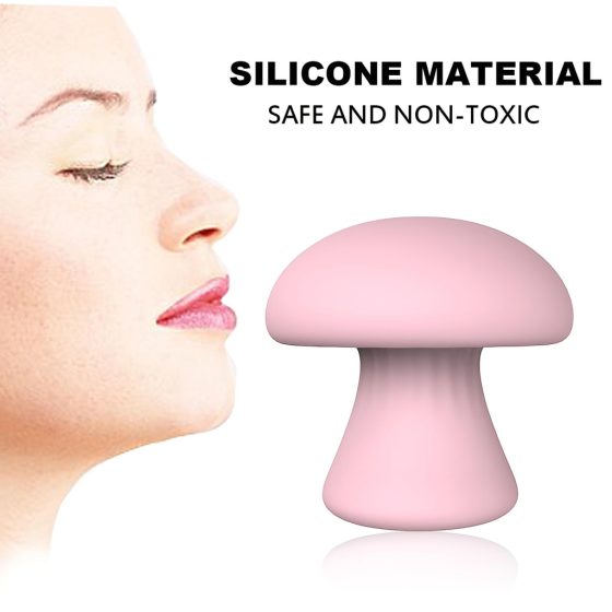 Magic Mushroom - Rechargeable Facial Massager (pink)