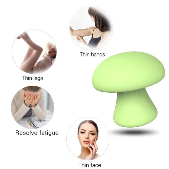 Magic Mushroom - Rechargeable Face Massager (Green)