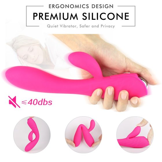 Sex HD Muses - Rechargeable, Waterproof Warming Vibrator (Pink)