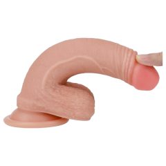   Lovetoy Nature Cock - Dual-layer Realistic Dildo - 18cm (Natural)