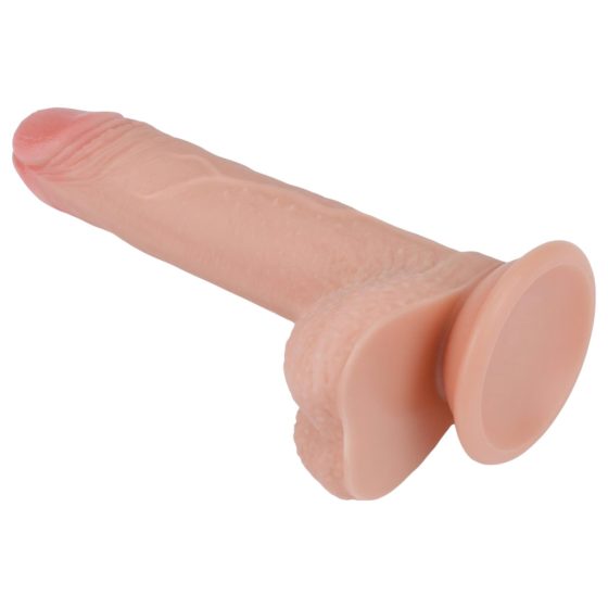 Lovetoy Nature Cock - Dual-layer Realistic Dildo - 18cm (Natural)