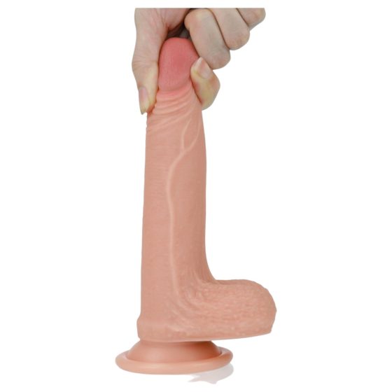 Lovetoy Nature Cock - Dual-layer Realistic Dildo - 18cm (Natural)