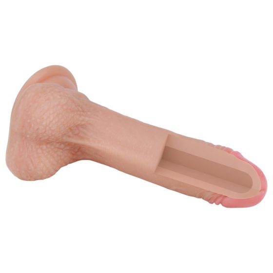 Lovetoy Nature Cock - Dual-layer Realistic Dildo - 18cm (Natural)